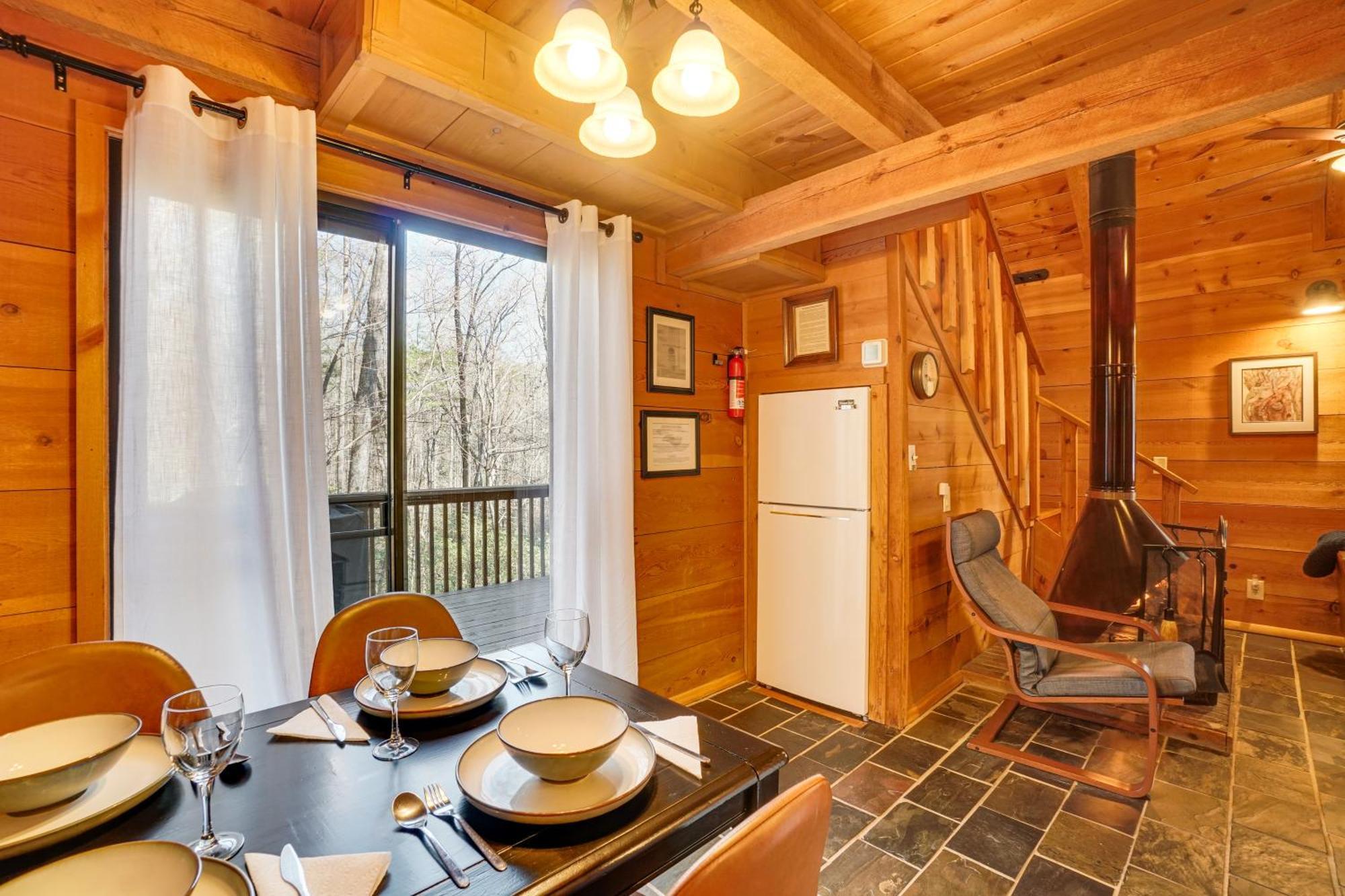 Sautee Nacoochee Mtn Paradise With Spacious Deck! Exteriör bild