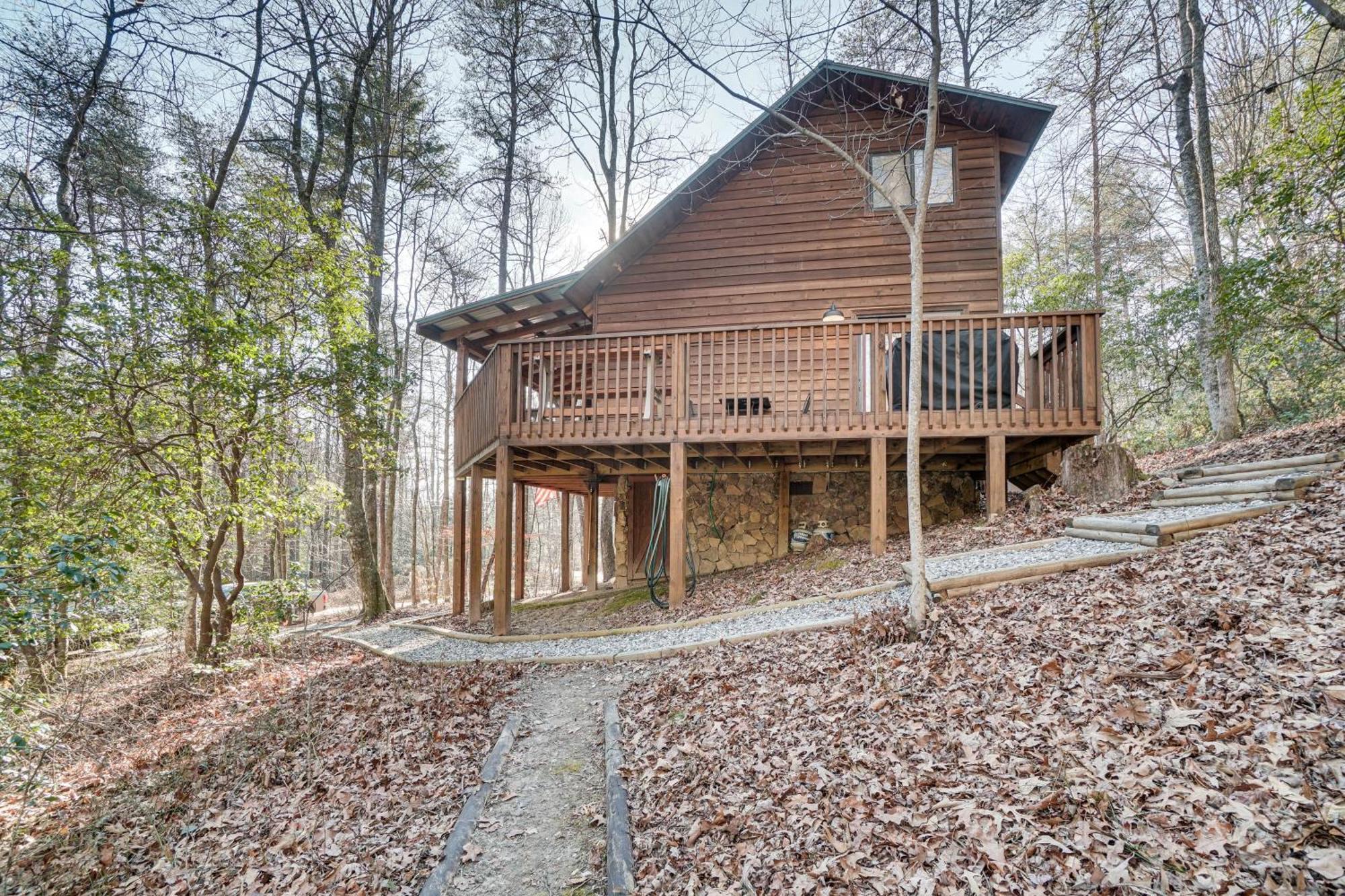 Sautee Nacoochee Mtn Paradise With Spacious Deck! Exteriör bild