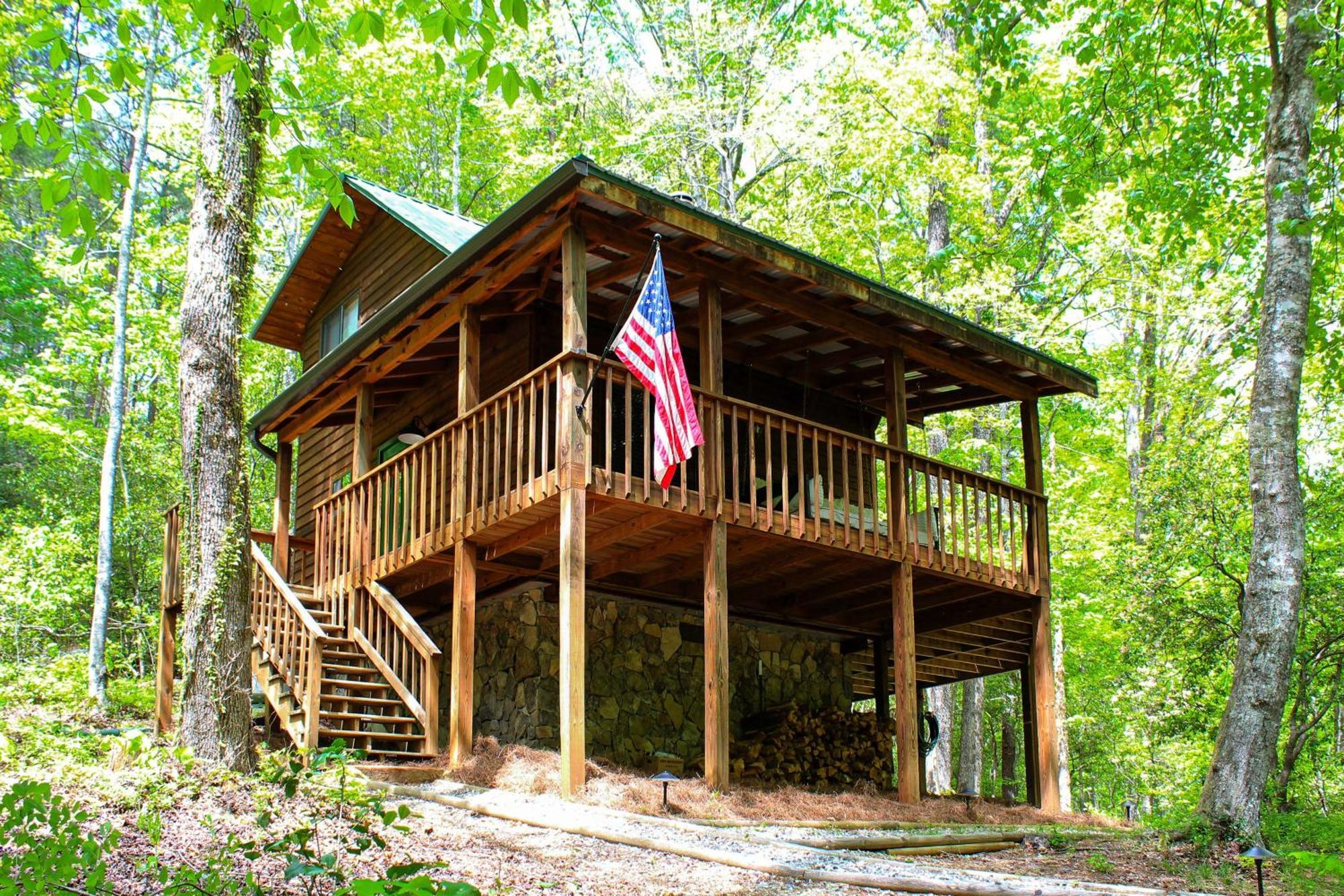 Sautee Nacoochee Mtn Paradise With Spacious Deck! Exteriör bild